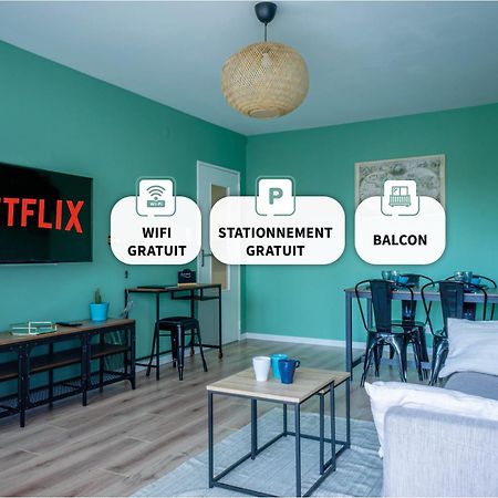 Ferienwohnung Le Colibri - Stationnement Gratuit - Balcon - Jusqu'A 4 Personnes Metz Exterior foto