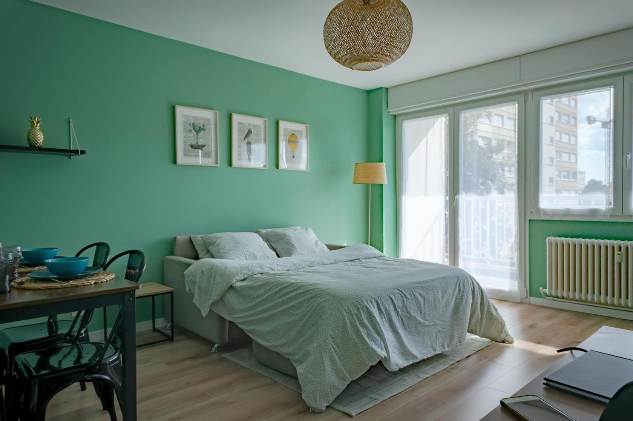 Ferienwohnung Le Colibri - Stationnement Gratuit - Balcon - Jusqu'A 4 Personnes Metz Exterior foto